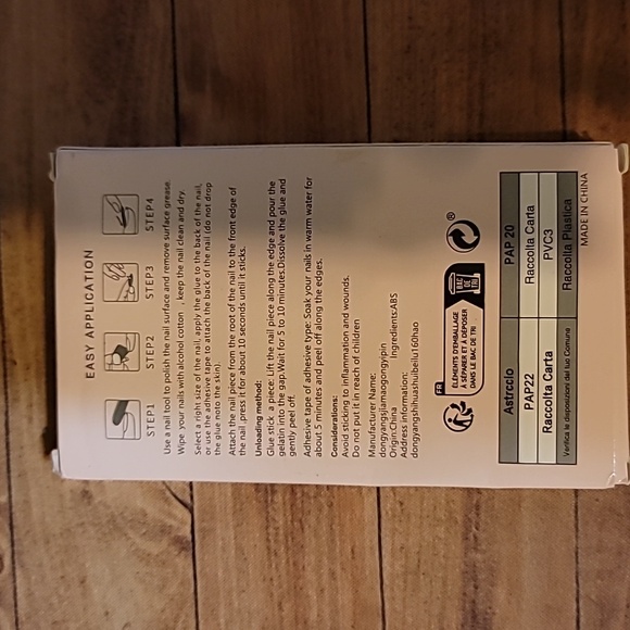 Press On Nails Do-It-Yourself Plain Hot Pinkq Designs Natural Nail Set - Picture 2 of 4